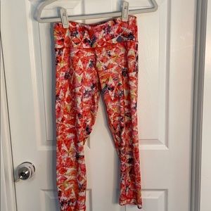 Pretty bright workout pants